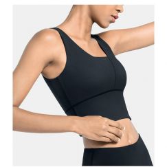 8Pcs Women Black Sports Bra Gym Tops Vest Sports Bras High Impact Sports Bra