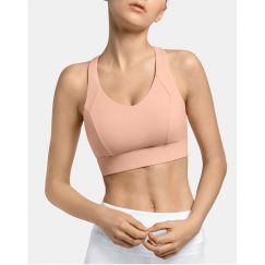 8Pcs Ladies Nude Color Sports Bra Underwear Sexy Back Yoga Sports Bras