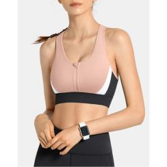 70Pcs Front zipper Sports Bra Fitness Wear T Back Run Bra Tops